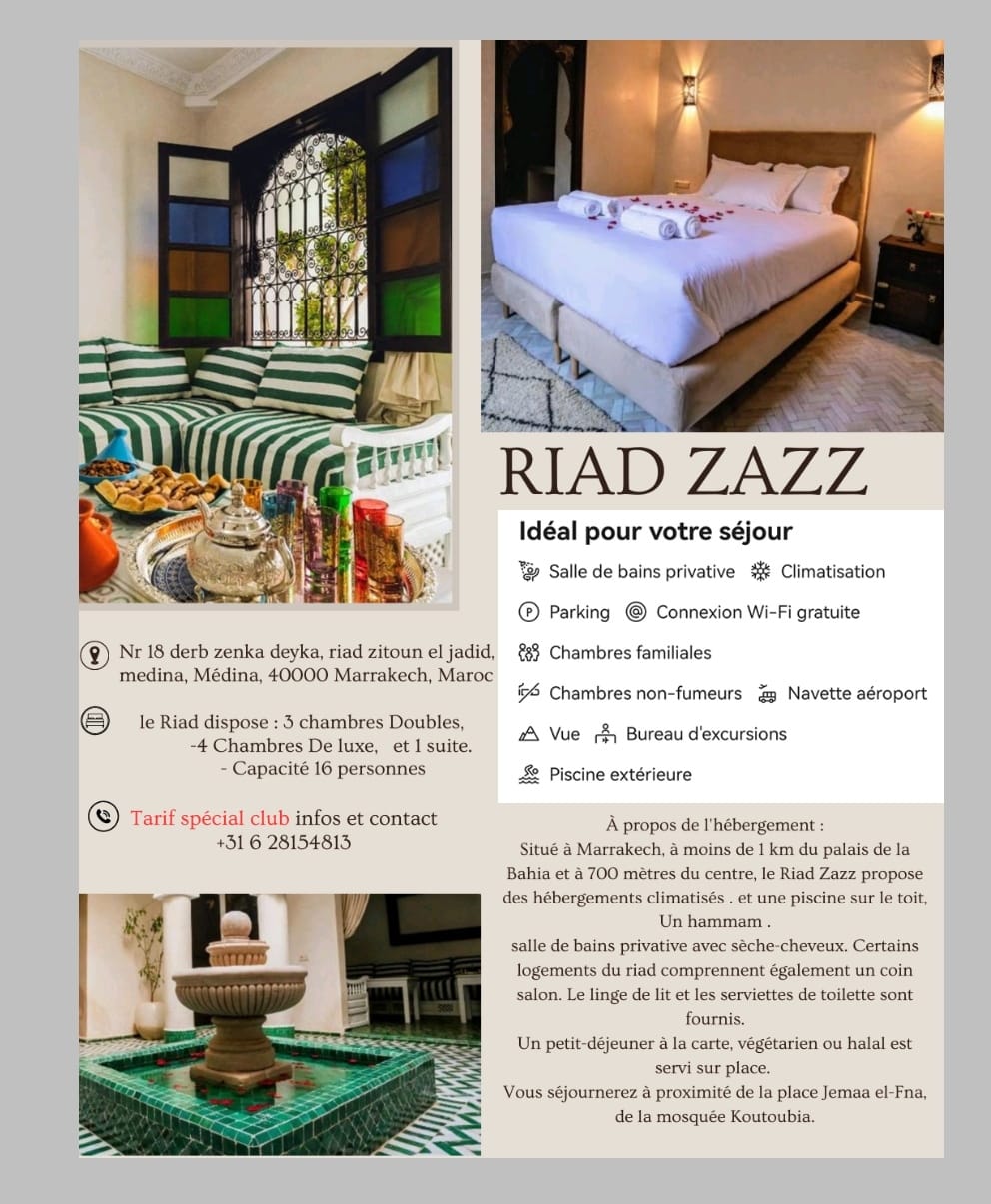 RIAD ZAZZ MARRAKECH